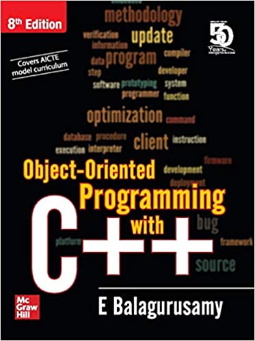 Object-Oriented Programming with C++, 8th Edition by E. Balagurusamy