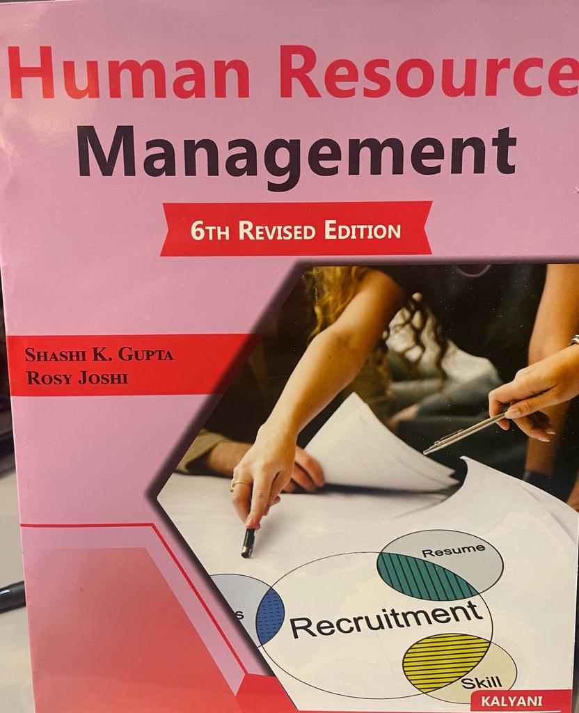 Kalyani Human Resource Management for B.Com., 2nd Sem., (P.U.) by Shashi K.Gupta