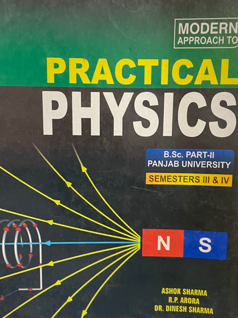 Modern Practical Physics For B.Sc. Sem.-3 and 4 P.U.
