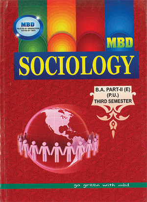 MBD Sociology B.A Part 2 (P.U.) punjabi for 3rd Sem. By Dinesh Gakhar Edition 2022