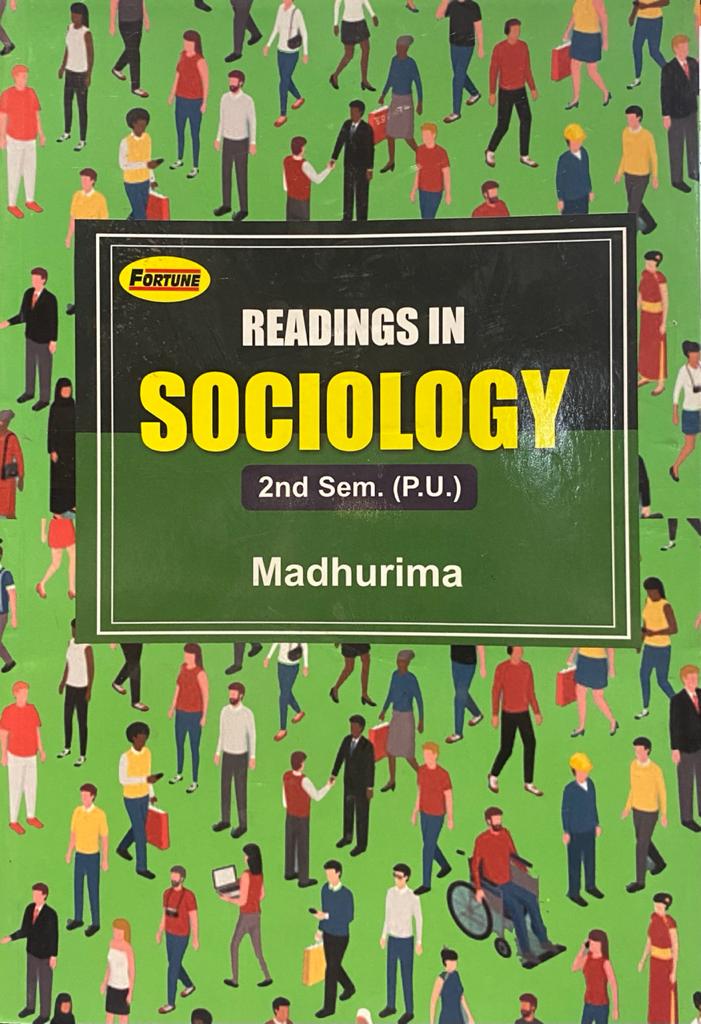 Madhurima Readings in Sociology for B.A. Sem. 2 (P.U.) Edition 2024