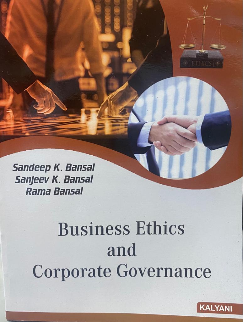 Kalyani Business Ethics and Corporate Governance for M.Com., 4th Sem., (P.U.) by Sandeep K. Bansal Edition 2021