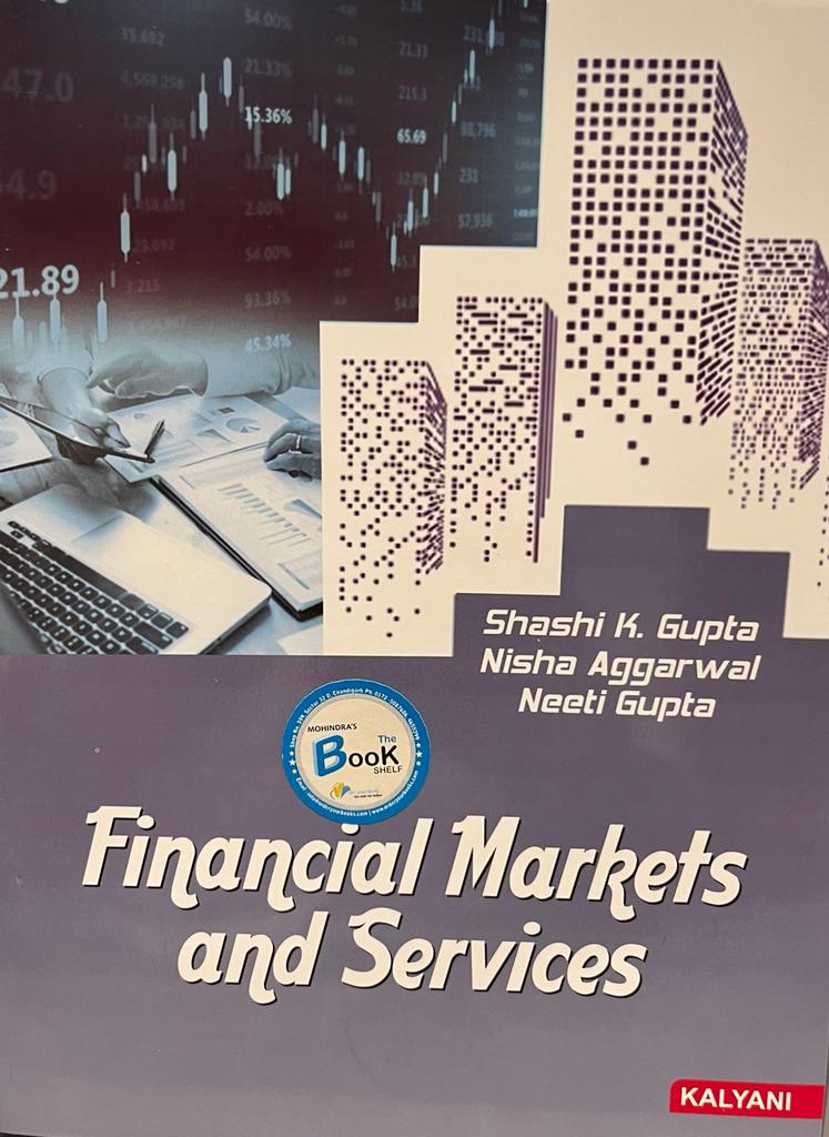 Kalyani Financial Markets & Services for B.Com Semester 5th by Shashi K. Gupta, Nisha Aggarwal & Neeti Gupta Edition 2023