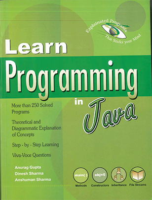 Learn Programming in Java by Anurag Gupta, Dinesh Sharma & Anshuman Sharma