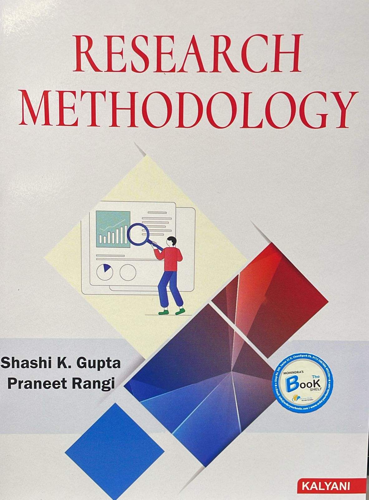 Kalyani Research Methodology for BBA. 4th Sem. (P.U.) by Shashi K. Gupta Edition 2024